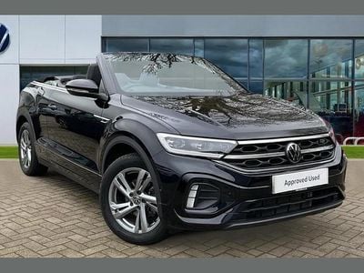 Begagnad VW T-Roc Cabriolet R-line 150 HK (110 kW) 2025 Svart Cab