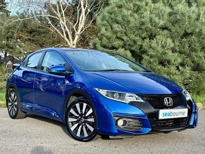 Used Honda Civic SE Plus 142 HP (104 kW) 2016 Blue Hatchback