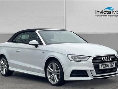 Used Audi A3 Cabriolet S-Line 2016 White Cabriolet
