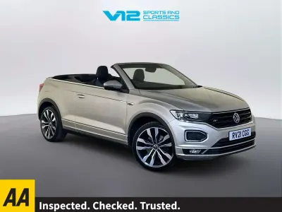 Used VW T-Roc R-line 150 HP (110 kW) 2021 Silver SUV