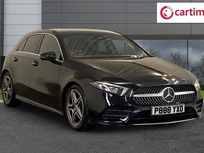 Used Mercedes A200 AMG line 163 HP (119 kW) 2019 Black Hatchback