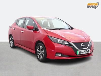Used Nissan Leaf Acenta 110 kW (150 HP) 2022 Red Hatchback