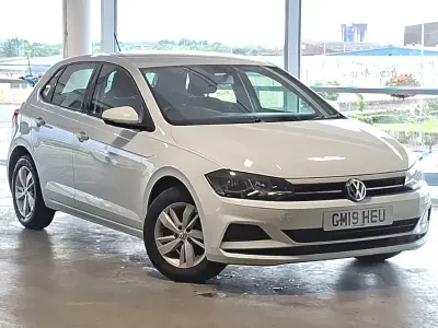 Used VW Polo SE 65 HP (47 kW) 2019 White Hatchback