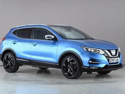 Used Nissan Qashqai Tekna+ 131 HP (96 kW) 2017 Blue SUV