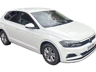 Used VW Polo SE 95 HP (69 kW) 2019 White Hatchback