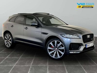 Grey Used 2017 Jaguar F-Pace Supercharged SUV | £13,995 (Fair price)