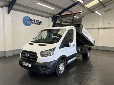 Used Ford Transit S 130 HP (95 kW) 2023 White Cabriolet