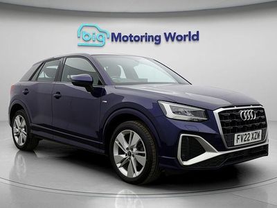 Begagnad Audi Q2 S-Line 148 HK (108 kW) 2022 Blå SUV
