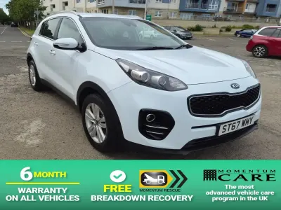Used Kia Sportage 136 HP (100 kW) 2018 White SUV