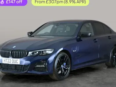 Used BMW 330e M Sport 292 HP (214 kW) 2022 Blue Sedan
