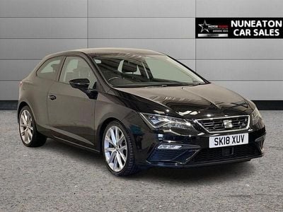 Used Seat Leon FR 125 HP (91 kW) 2018 Black Coupe