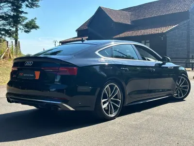 Used Audi S5 Sportback Business 354 HP (260 kW) 2018 Black Hatchback