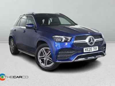 Used Mercedes GLE300 AMG Line Premium 245 HP (180 kW) 2020 Blue SUV