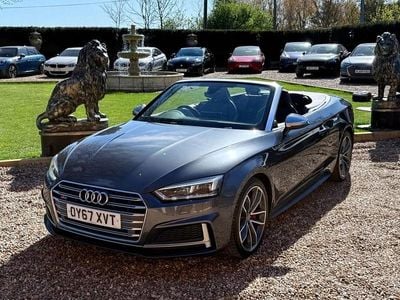 Usado Audi S5 Cabriolet Design 354 HP (260 kW) 2017 Cinzento Cabrios