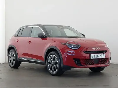New Fiat 600 La Prima 136 HP (100 kW) 2026 Red SUV