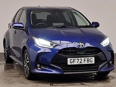 Second-hand Toyota Yaris Hybrid Design 116 CP (85 kW) 2022 Albastru Hatchback