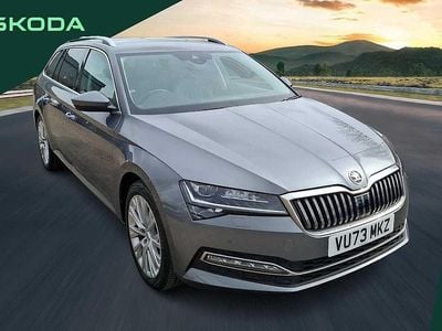 Used Skoda Superb SE L 150 HP (110 kW) 2023 Grey Estate