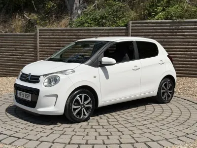 Used Citroën C1 Flair 68 HP (50 kW) 2015 White Hatchback