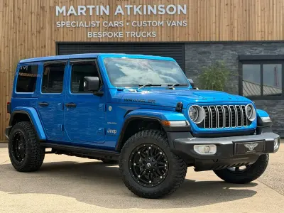 Used Jeep Wrangler Sahara 272 HP (200 kW) 2024 Blue SUV