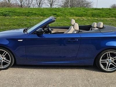Used BMW 118 Cabriolet Sport Line 143 HP (105 kW) 2013 Blue Cabriolet