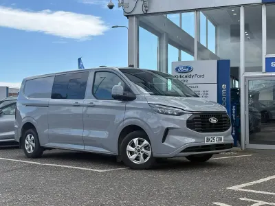 Used Ford Transit Custom Limited 136 HP (100 kW) 2025 Grey Van