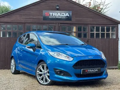 Used Ford Fiesta Zetec 125 HP (91 kW) 2016 Blue Hatchback