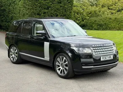 Second-hand Land Rover Range Rover Vogue 306 CP (225 kW) 2017 Negru SUV