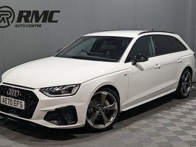 White Used 2020 Audi A4 Black Edition Estate | £21,499 (Fair price)