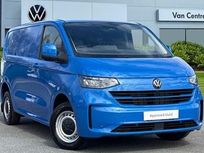 New VW Transporter 2026 Blue Van