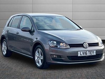 Used VW Golf VII Edition 125 HP (91 kW) 2016 Limestone grey Hatchback
