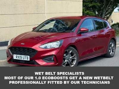 Used Ford Focus ST-Line 125 HP (91 kW) 2019 Red Hatchback