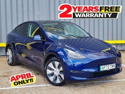 Usado Tesla Model Y Long Range AWD 378 kW (514 HP) 2022 Azul SUV