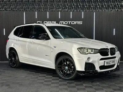 Used BMW X3 M Sport 190 HP (139 kW) 2017 White SUV