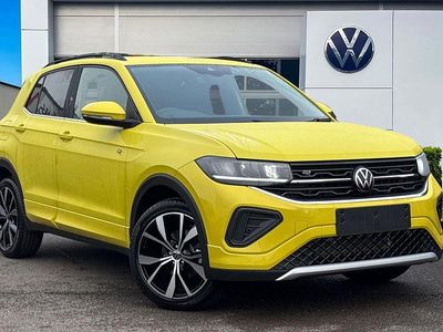 New VW T-Cross R-line 150 HP (110 kW) 2026 Yellow SUV