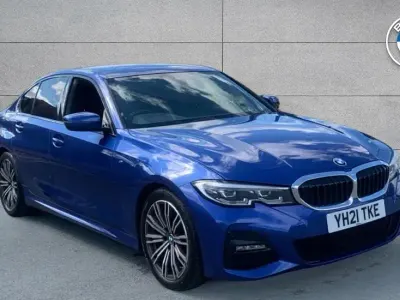 Used BMW 320 M Sport 190 HP (139 kW) 2021 Blue Sedan