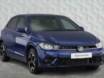 Used VW Polo R-line 115 HP (84 kW) 2025 Blue Hatchback