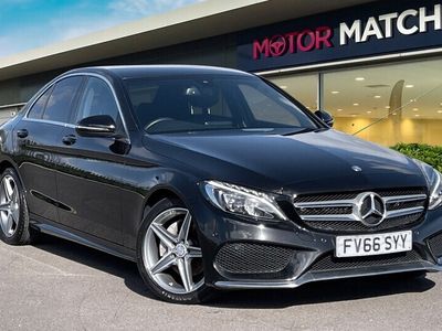 used Mercedes C220 C Class 2.1AMG Line G-Tronic+ Euro 6 (s/s) 4dr Saloon