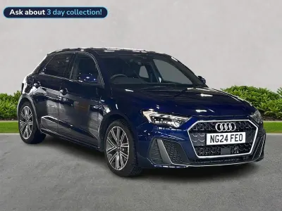 Used Audi A1 Sportback S-Line 116 HP (85 kW) 2024 Blue Hatchback
