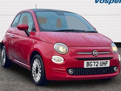 Red Used 2022 Fiat 500 Dolcevita Hatchback | £8,500 (Fair price)