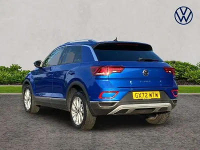 Used VW T-Roc Style 110 HP (80 kW) 2022 Blue SUV
