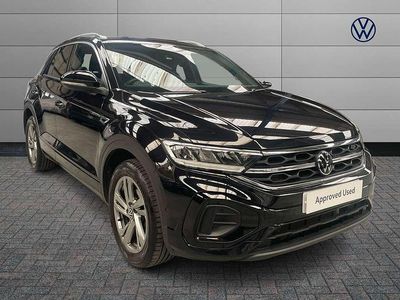 Black Used 2023 VW T-Roc R-line SUV | £23,789 (Fair price)