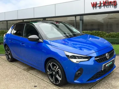 Used Vauxhall Corsa Edition 75 HP (55 kW) 2022 Blue Hatchback