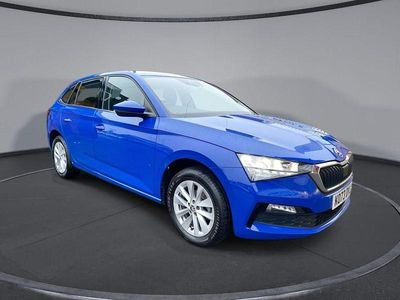 Used Skoda Scala SE Technology 95 HP (69 kW) 2023 Blue Hatchback