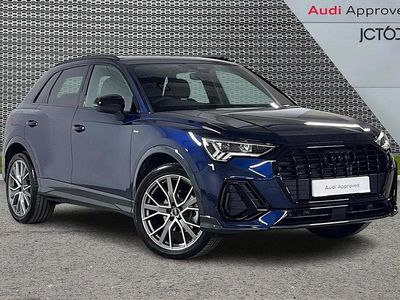 Used Audi Q3 Black Edition 150 HP (110 kW) 2025 Blue SUV