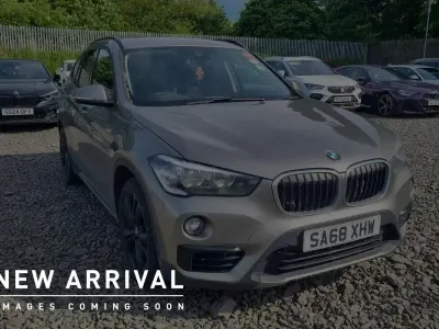 Used BMW X1 Sport Line 187 HP (137 kW) 2018 Silver SUV