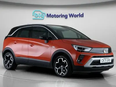 Used Vauxhall Crossland Ultimate 130 HP (95 kW) 2021 Orange SUV