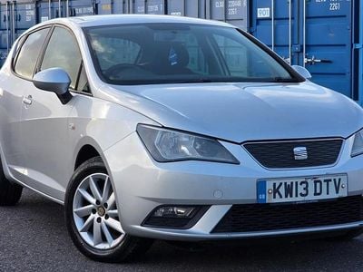 Used Seat Ibiza Ecomotive 75 HP (55 kW) 2013 Silver Hatchback