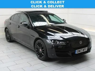 Used Jaguar XE Portfolio 240 HP (176 kW) 2017 Black Sedan