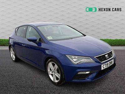 Used Seat Leon FR 130 HP (95 kW) 2019 Blue Hatchback