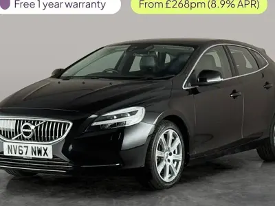 Used Volvo V40 Inscription 152 HP (111 kW) 2018 Black Hatchback